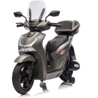 Moto Elettrica per Bambini 12V Scooter Grigio Honda SH125