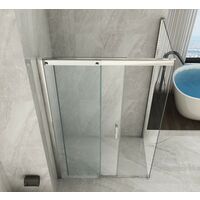Box Doccia Angolare 8 mm Porta Scorrevole 70 80 90 100 120 140 in Cristallo | Misura: 70x130