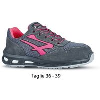 U Power Scarpe Antinfortunistica 36 39 Basse da lavoro Leggere Comode Donna  Taglia: 37