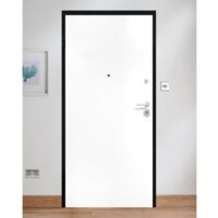 Porta Blindata da Interno per Ingresso con Pannelli Bianchi Classe 3 o 4