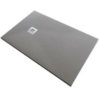 Piatto doccia in pietra SOLIDSTONE - Tortora 80x120