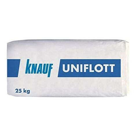 STUCCO UNIFLOTT A BASE GESSO AD ALTA RESISTENZA PER LA FINITURA DEI GIUNTI 25  KG - KNAUF