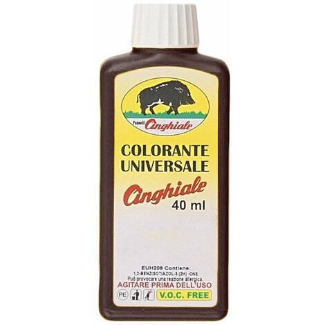 S.940 - COLORANTE UNIVERSALE FLACONE DA 40 MILLILITRI COLORE MARRONE OSSIDO  - CINGHIALE