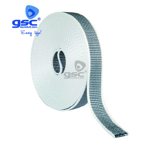 Cinta persiana 6M 20mm Gris