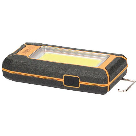 Linterna de trabajo LED COB 6W recargable - 8u caja exp