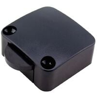 Interruptor para armarios 2A Negro