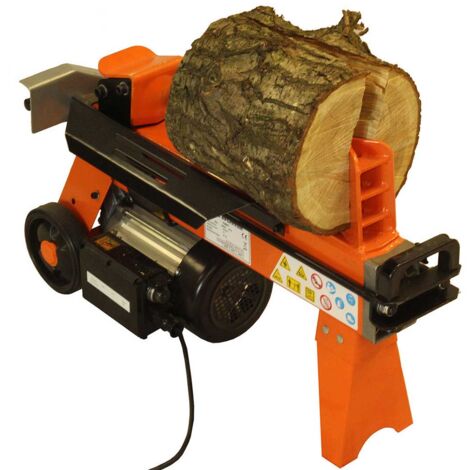 Forest Master – Fendeuse de bûches électrique 5 tonnes FM5DTC – Moteur 2200W – Longueur max 300mm – Diamètre max 300mm – Prête à l'emploi