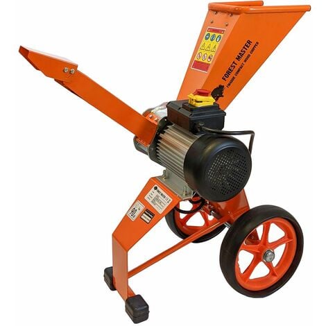 Forest Master FM4DDE Déchiqueteuse à bois électrique compacte 4HP à entraînement direct
