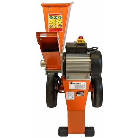 Forest Master FM4DDE Déchiqueteuse à bois électrique compacte 4HP à entraînement direct