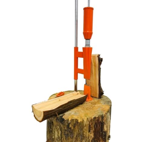 Forest Master – Fendeur de bûches manuel FMSS – Poids léger et ergonomique – Pour bois sec – Installation rapide et facile