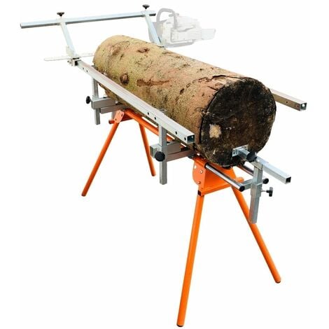 Ribiland - Chevalet bois pour sciage H. 68 cm, larg. 40 cm, section 30 x 35  mm avec chaîne - PRICPBB2 - Ribiland