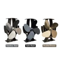 Ventilateur de poêle semi-chauffé ultra-rapide SF-SF : distribution rapide de la chaleur, efficacité énergétique, conception des pales à traînée réduite