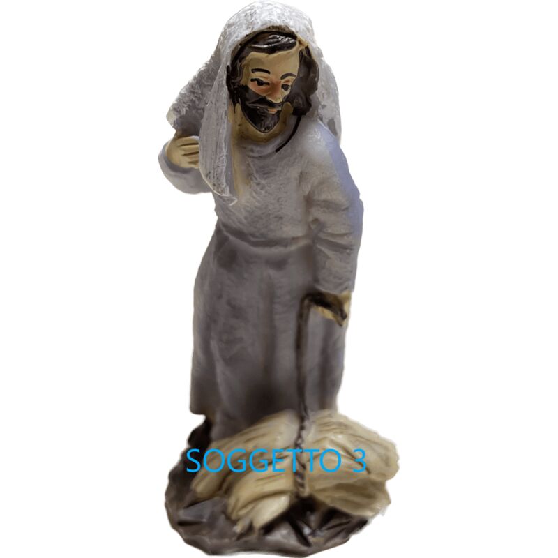 Assortimento Statuine del Presepe 12 cm Dipinte a Mano - size SOGGETTO 1