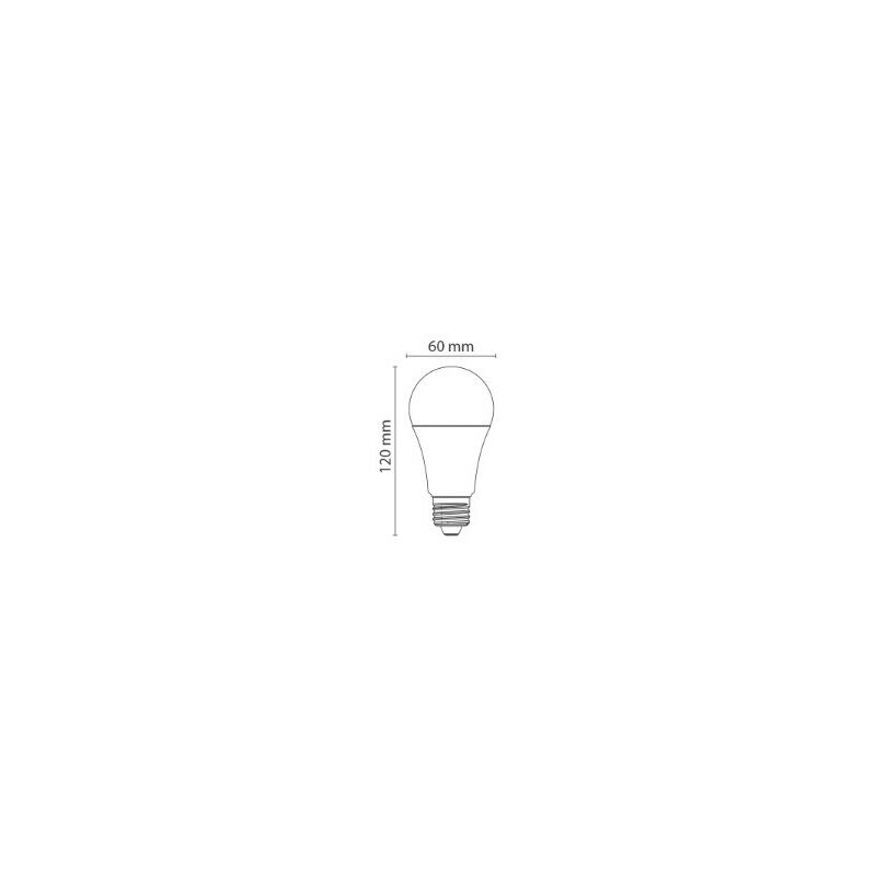 Lampadina Led Goccia - E27 - 13 W - 4000K - CL.E - 1521 lm