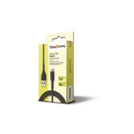 Cavo Ricarica USB-A Type C 18 W Take It Easy