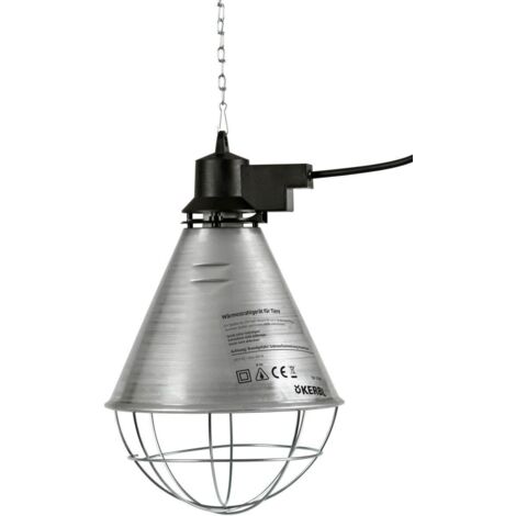 RIFLETTORE PULCINI KERBL - VOLT 230 MAX WATT 175 E27 MT 2,5 - 2 pezzi