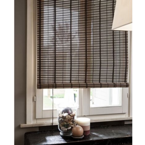 Tapparella In Bamb&ugrave; VERDELOOK Africa - 200x300 Cm, Marrone Chiaro, Listelli Da 20 Mm Per Interni Ed Esterni