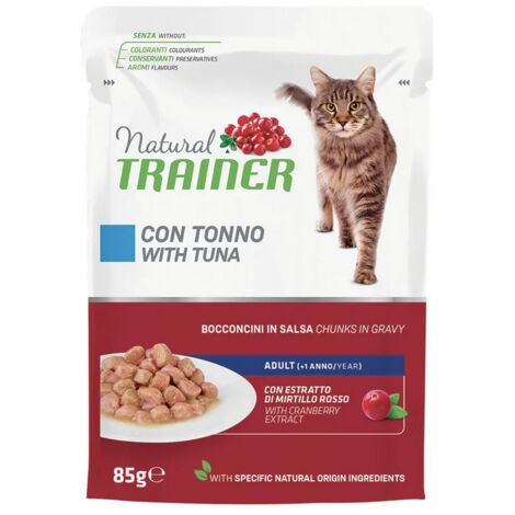 Trainer Gatto Adult Bocconcini in Salsa 85gr Tonno