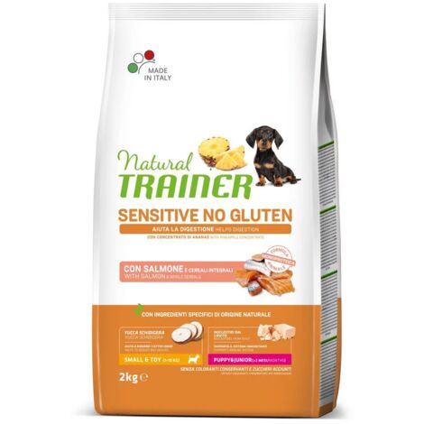 Cane - Natural Trainer Sensitive Puppy&Junior 2Kg Mini Salmone