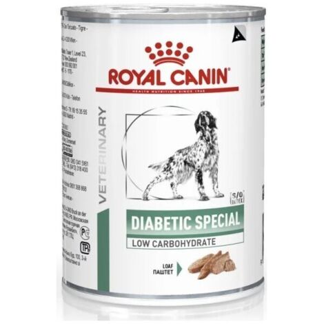 Royal Canin Umido Cane Diabetic Special Low Carbohydrate 410gr