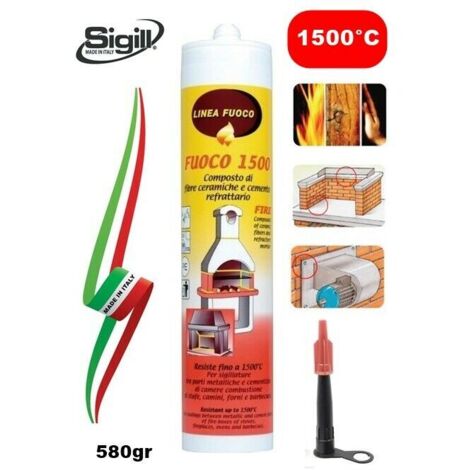 Sigillante Linea Fuoco1500 Cartuccia 580gr Sigill