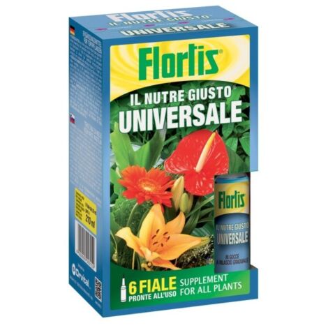 Concime Flortis Universale pronto uso 6 fiale ml 35 (1/2)
