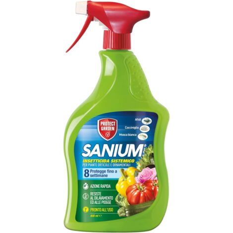 Insetticida sistemico Sanium AL PFnPE 800ml protezione piante orto e ornamento (1/5)