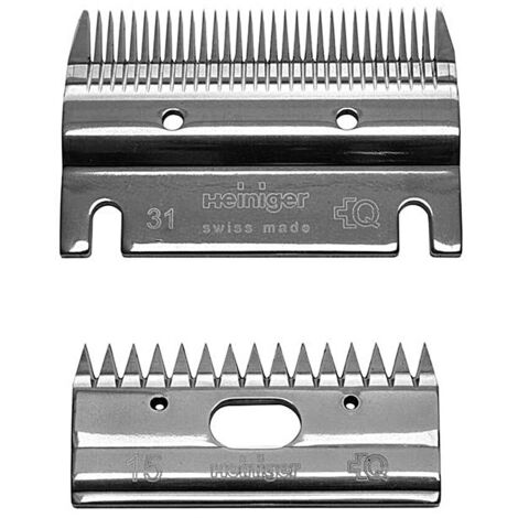 Pettini ricambio taglio normale 15/31 lama ricambio per tosatrice Heiniger