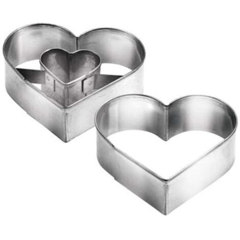 Taglia Biscotti Cuore Set 2 Delicia Tescoma 631190