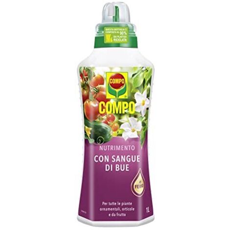 Nutrimento per Tutte le Piante Sangue di Bue Compo 1LT (1/3)
