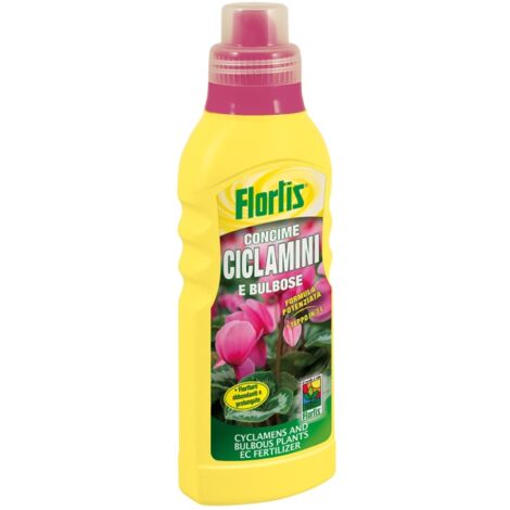 FLORTIS CONCIME PER CICLAMINI BULBOSE STELLE DI NATA E CRISANTEMI 500gr FIORI (1/2)