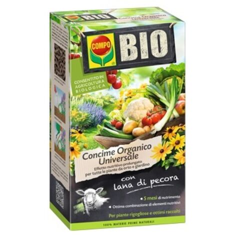 Concime Bio con Lana di Pecora Universale 2 kg (1/6)