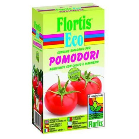 FLORTIS CONCIME BIOLOGICO PER POMODORI 1Kg PIANTE GIARDINO ORTO