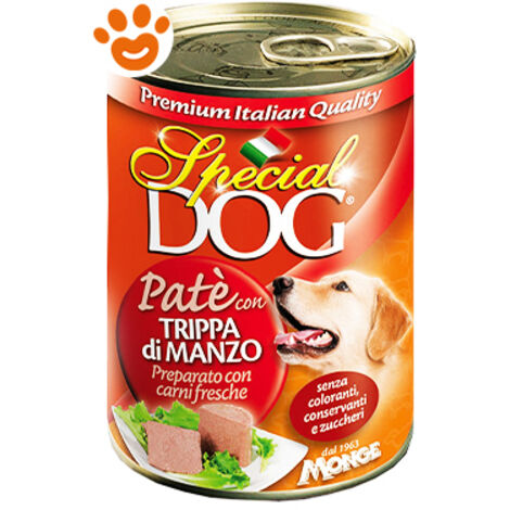 Cane - Trippa di Manzo Special Dog Rossa Monge 400 gr