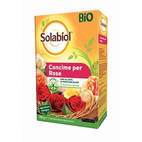 Solabiol Concime Granulare Rose Biologico 750gr