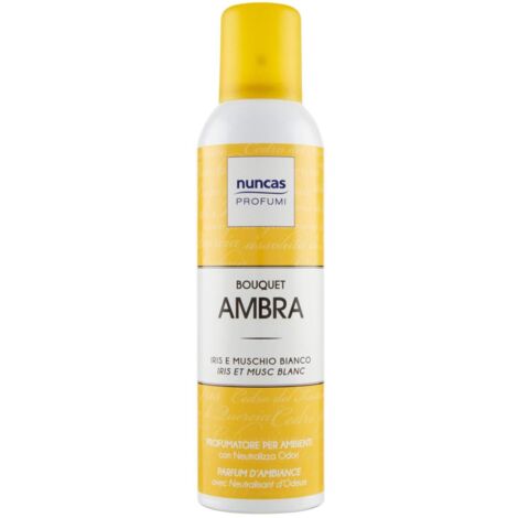 Profumatore per Ambiente Spray Bouquet Ambra 250 ml Nuncas (1/4)