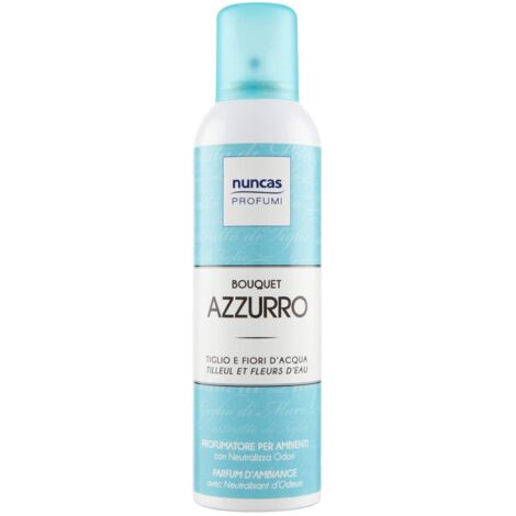Profumatore per Ambiente Spray Bouquet Azzurro 250 ml Nuncas