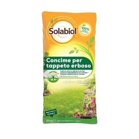 Concime per Tappeti Erbosi Solabiol 10 kg