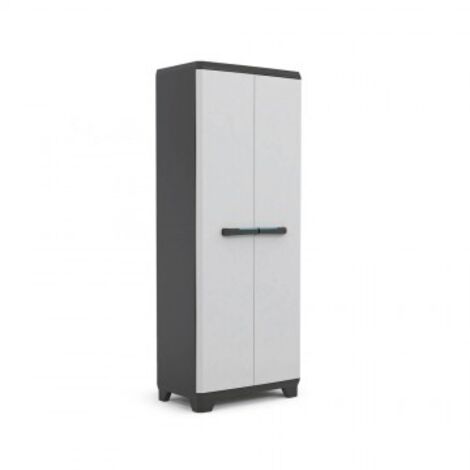 Keter ARMADIO PORTASCOPE LINEAR cm. 68x39x173 h col. Grigio/Nero