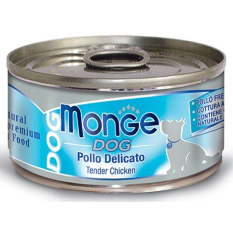 Monge Dog Pezzetti di Pollo Delicato - Monge Dog Pezzetti di Pollo Delicato - Lattina Da 95 Gr