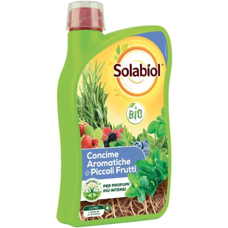 Concime Liquido Aromatiche e Piccoli Frutti Solabiol SBM da Lt.1