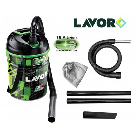 Lavor Free Vac 1.0 Bidone Aspira solidi e liquidi 12lt ricaricabile