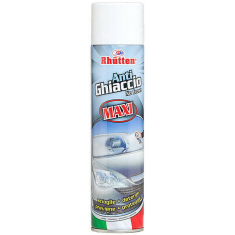 Antighiaccio spray per parabrezza auto deghiacciante per vetri e cristalli 400ml RHUTTEN