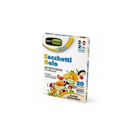 Sacchetti Gelo Misure Assortite GIOSTYLE - size 19x26 cm 30 pz