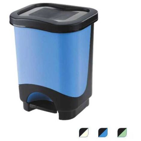 Pattumiera Pedale Idea l 18 Azzurro Tontarelli