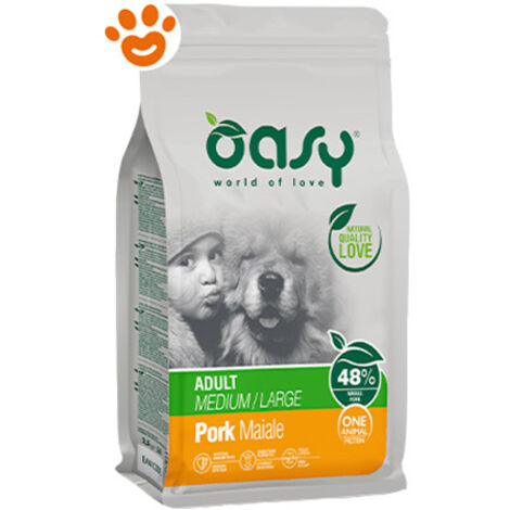 OASY SACCO CROCCHETTE CANE ADULTO MAIALE 12KG