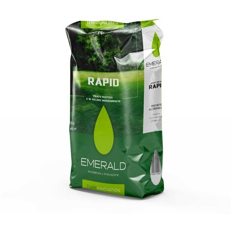 Sementi Per Tappeto Erboso Rapid 1/5/15 kg EMERALD - size 5 Kg