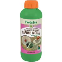 Flortis Sapone Molle Vegetale 1000 Ml - Contro Insetti A Cuticola Morbida E Acari - Biodegradabile E Non Fitotossico - 2