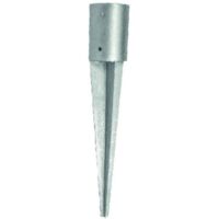 Piastra Di Fissaggio VERDELOOK 40x40mm - In Ferro, Per Recinzioni E Pali Quadrati