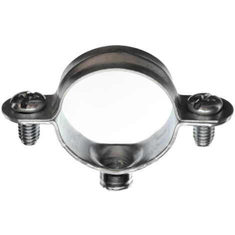 100 collier de fixation tube simple acier zingué 7x150-Ø18
